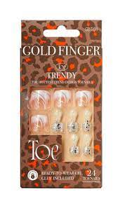 Gold Finger: Toe Nail