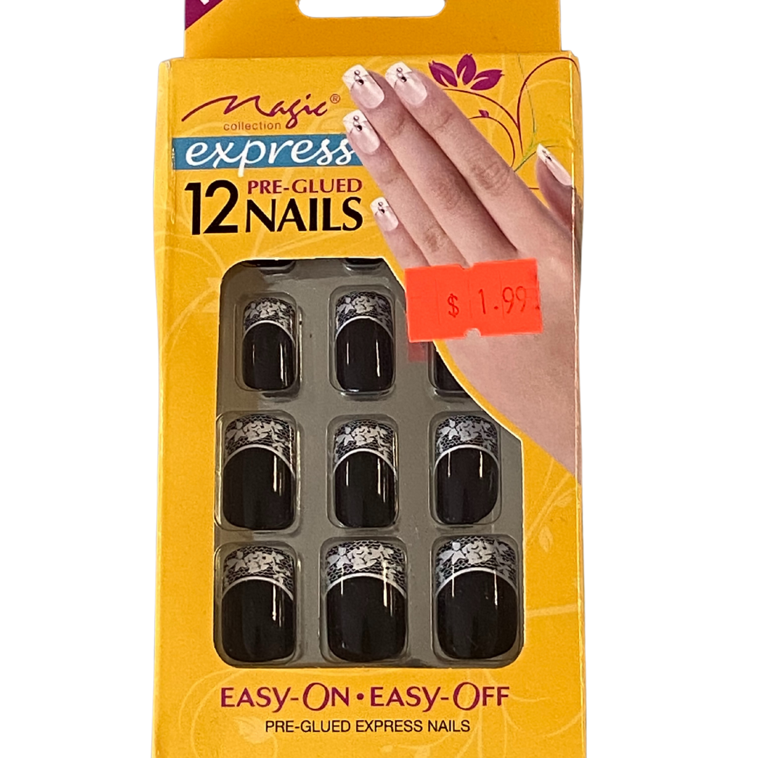 Magic Collection: Pre-Glued 12 Nails