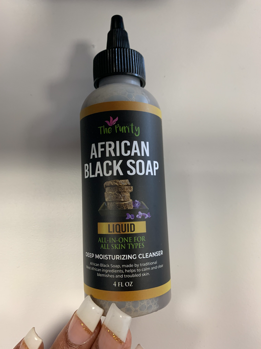 The Purity: African Black Soap Deep Moisturizing Cleaner