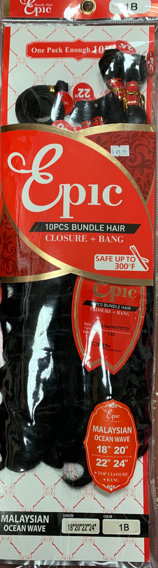 Epic:10PCS Bundle Hair