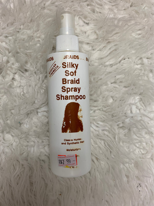 Silky Sof Braid Spray Shampoo
