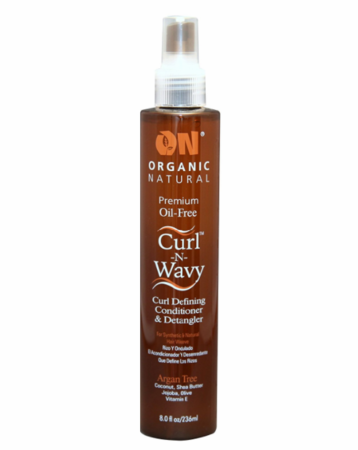 On Natural: Curl-N-Wavy Curl Defining Conditioner & Detangler Spray