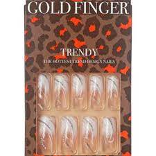 Gold Finger: Trendy Nails GD09