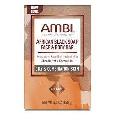Ambi: African Black Soap Face and Body Bar