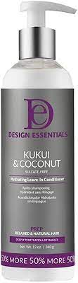 Design Essentials: Kukui and Coconut Leave In Conditioner