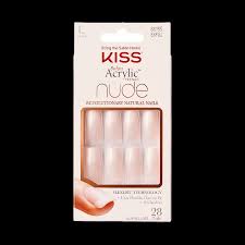 Kiss Salon Acrylic Nude L (Wider Fit) SNFW01