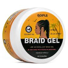 Goiple:  Strong Hold Braid Gel for Braids 16 OZ