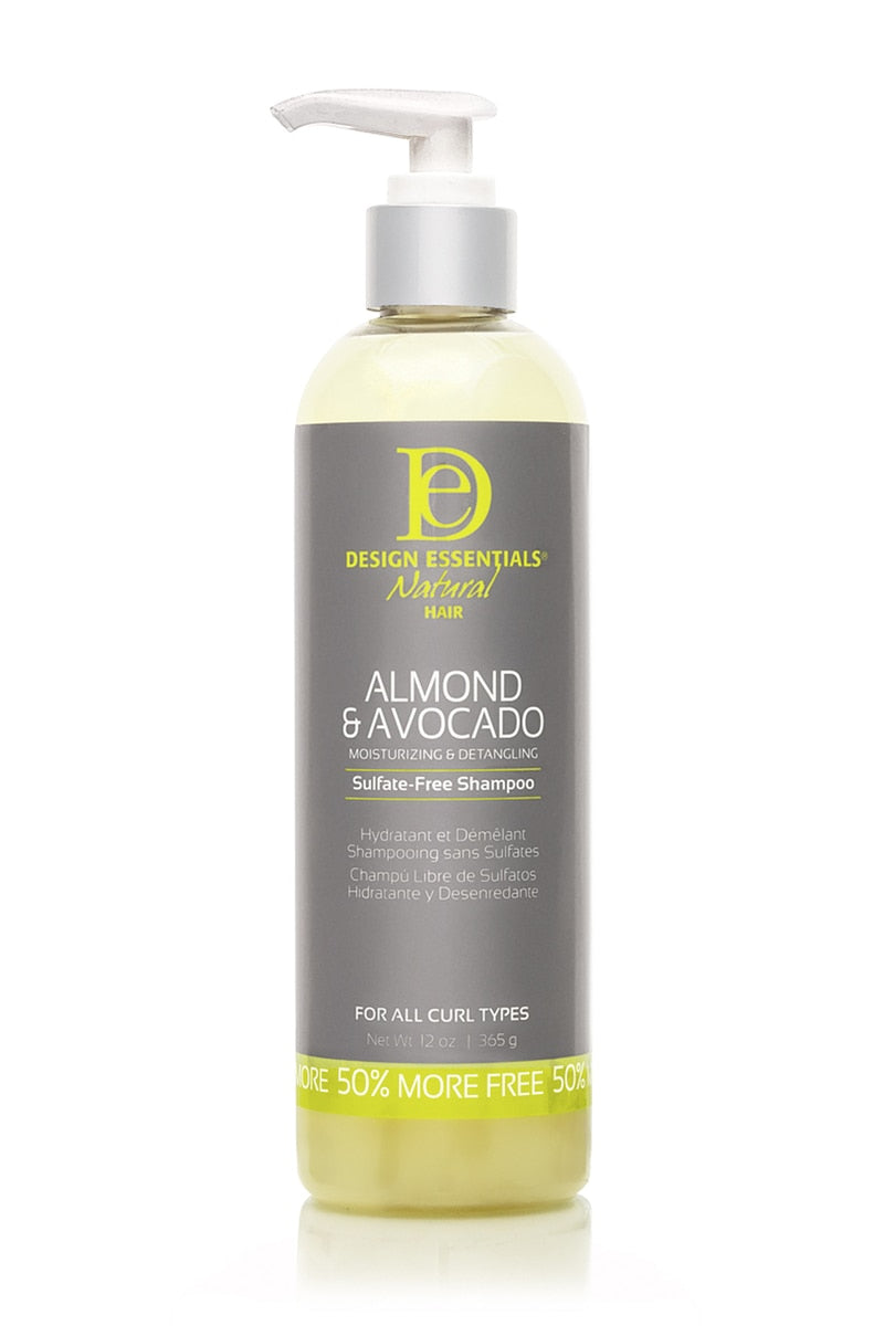 Design Essentials: Almond & Avocado Sulfate Free Shampoo