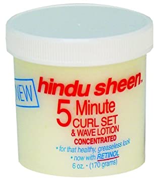 Hindu Sheen: 5 Minute Curl Set and Wave Lotion