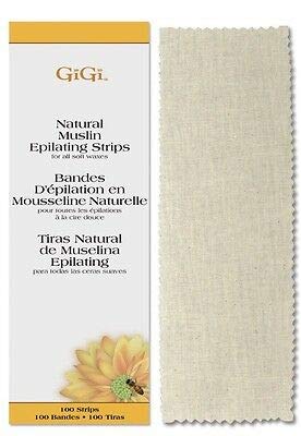 Gigi: Natural Muslin Epilating Strips