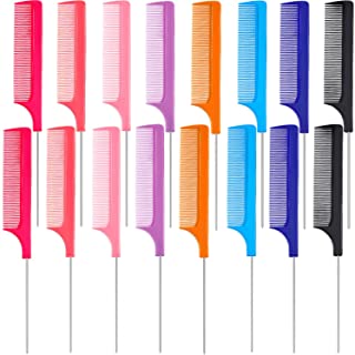 Stella: Metal Pin Tail Styling Comb 12-Pack