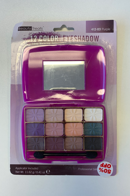 Beauty Treats: 12 Color Eyeshadow