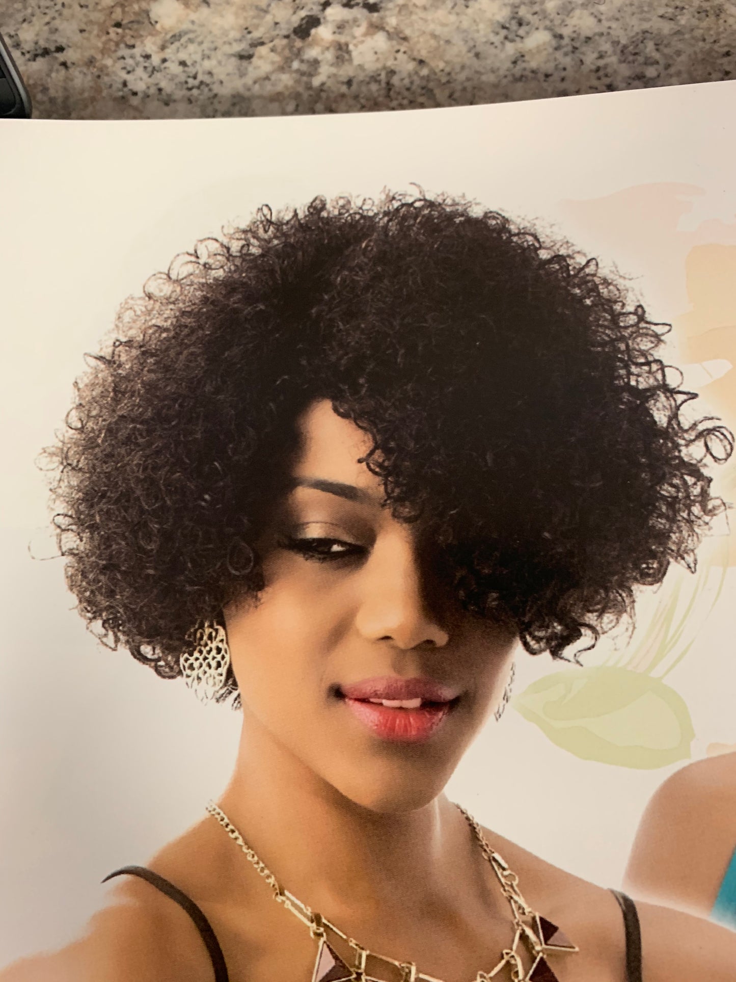 Afro Beauty: Victoria's Wig Human Hair