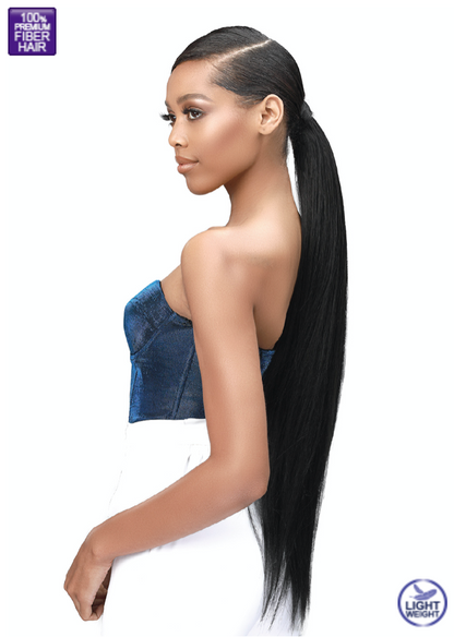 Boss Up: Wrap Pony Silky Straight