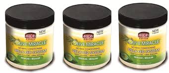 African Pride: Olive Miracle No Base Conditioning 