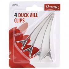 Annie: 4 Duck Bill Clips