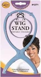 Qfitt: Portable/Foldable Professional Wig Stand