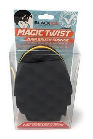Black Ice: Magic Twist Hair Brush Sponge
