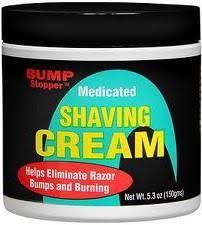 Bump Stopper: Moisture Enriched Shaving Cream