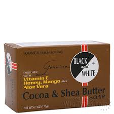 Black & White: Cocoa & Shea Butter Soap