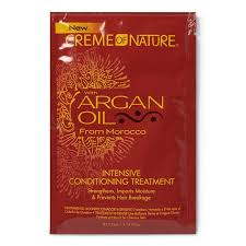 Creme of Nature: Argan Oil from Morocco Intensive Conditioning Treatment Packet