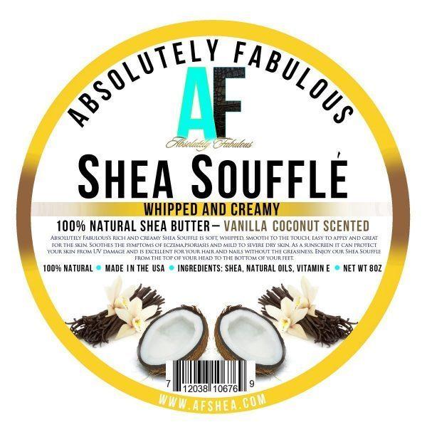 Absolutely Fabulous: Shea Soufflé's Whipped and Creamy 100% Natural Shea Butter