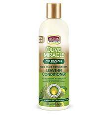 African Pride: Olive Miracle Anti Breakage Leave in Conditioner