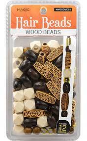 Magic Collection: Hair Beads Wood Beads