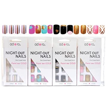 Adoro: Night Out Nails Pre-Glued