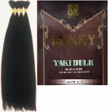 Afro Beauty: Minky Yaki Human Hair