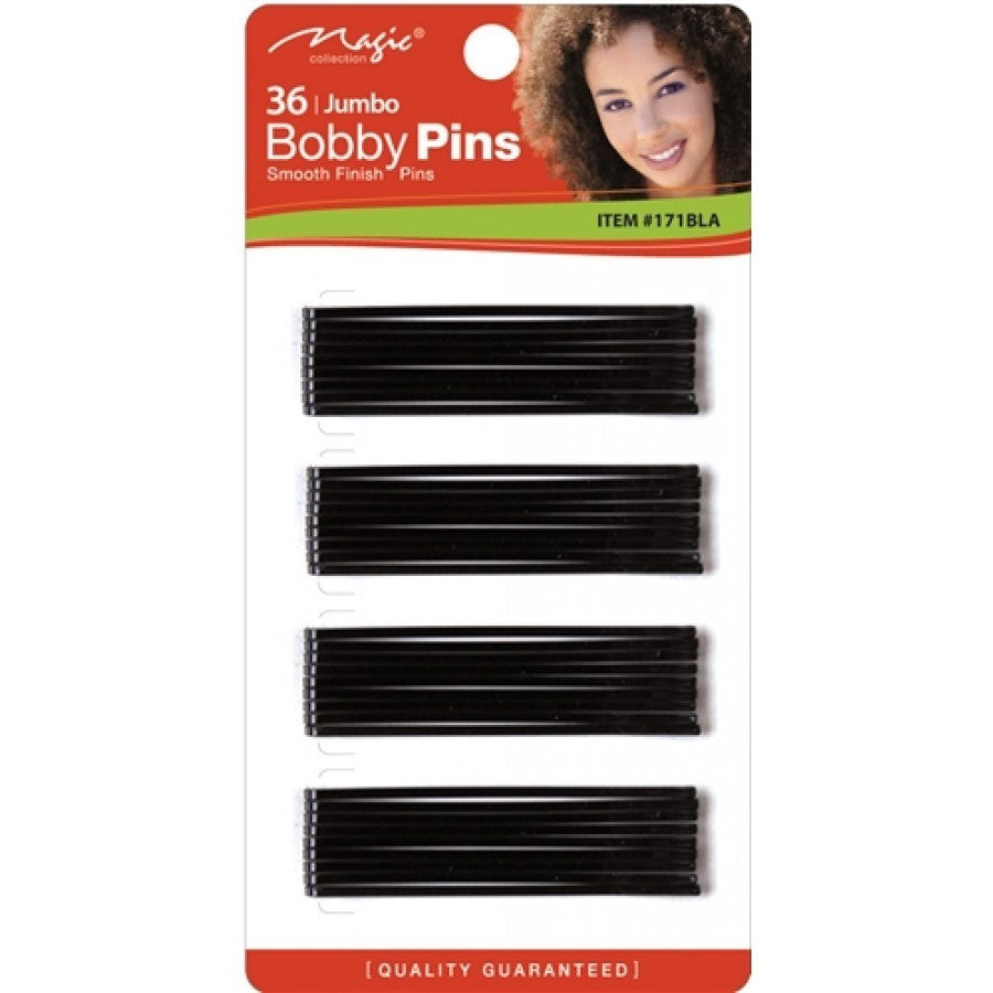 Magic Collection:36 Black Bobby Pins