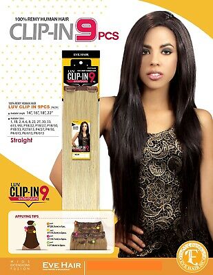 Eve Hair: Luv Clip in 9PCS Extensions