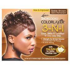 Luster's Pink Short Looks: Color Relaxer