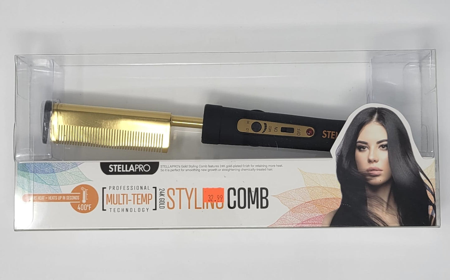 StellaPro: 24K Styling Comb