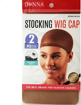 Donna: Premium Collection Stocking Wig Cap 2Pcs